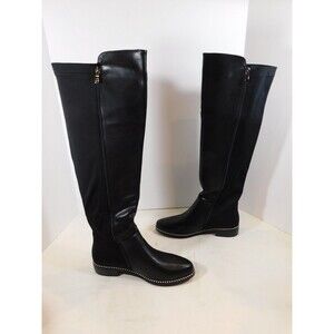 Ninety Union Westport  OTK  Boots sz 8 M  Black Stretch